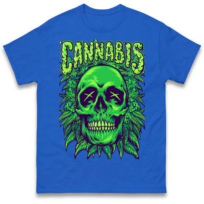 Cannabis Skull T Shirt