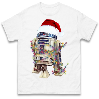 R2D2 Christmas Santa Christmas T Shirt