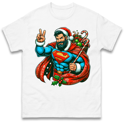 Superman Christmas T Shirt