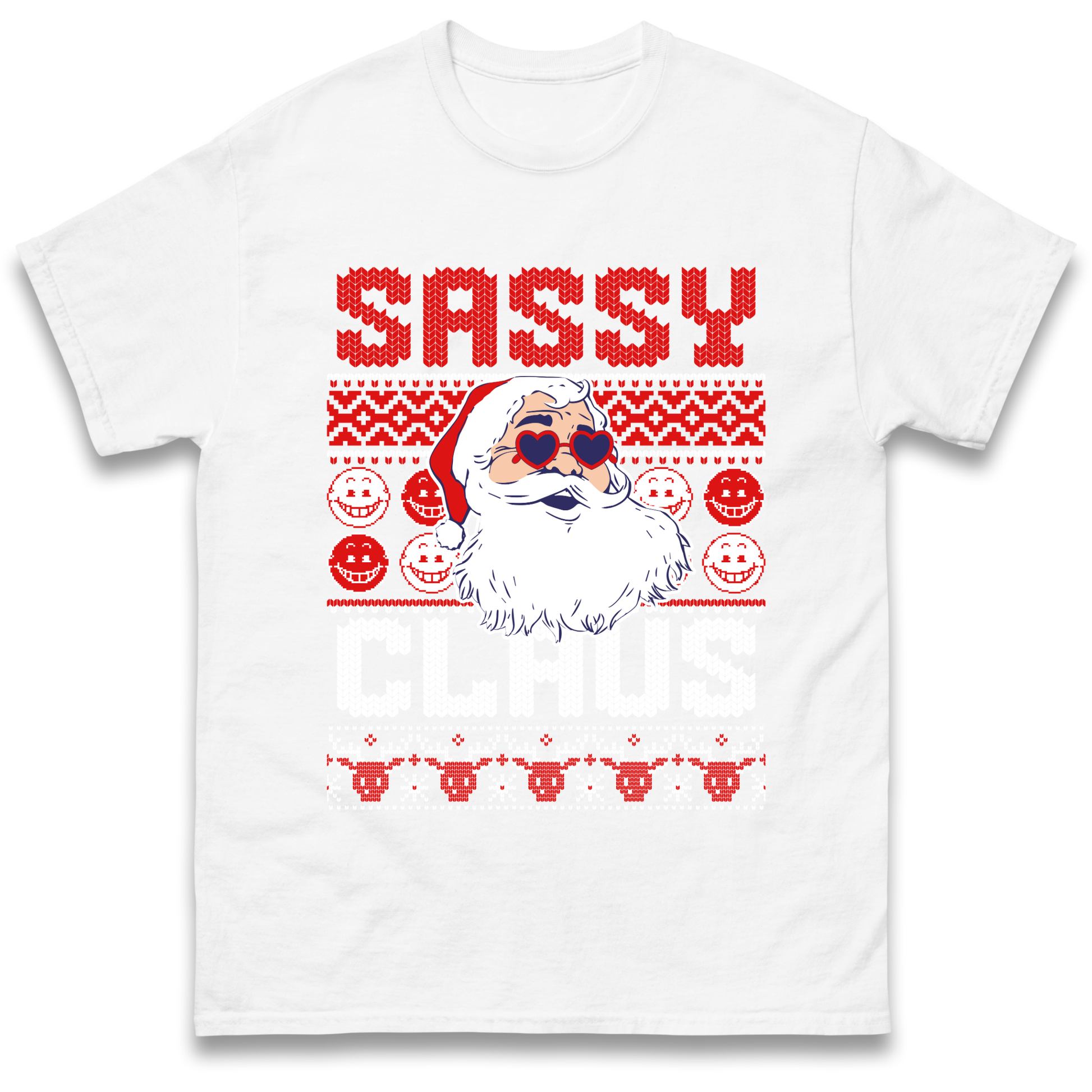Sassy Claus Santa Christmas T Shirt