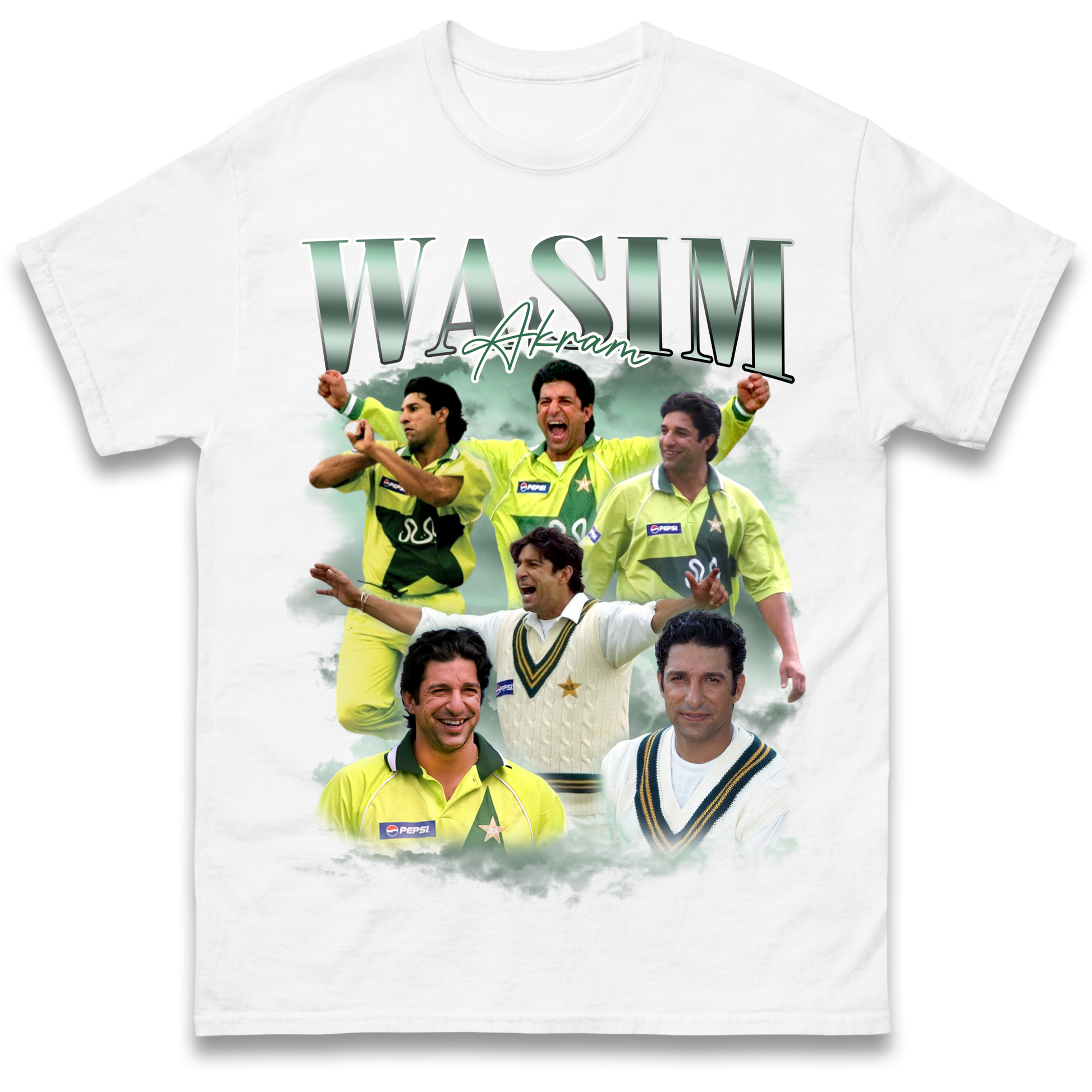 Wasim Akram T Shirt