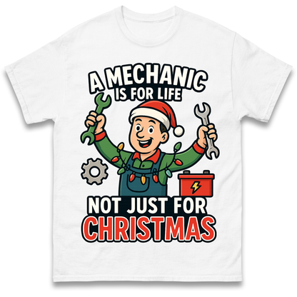 Mechanic Christmas T Shirt