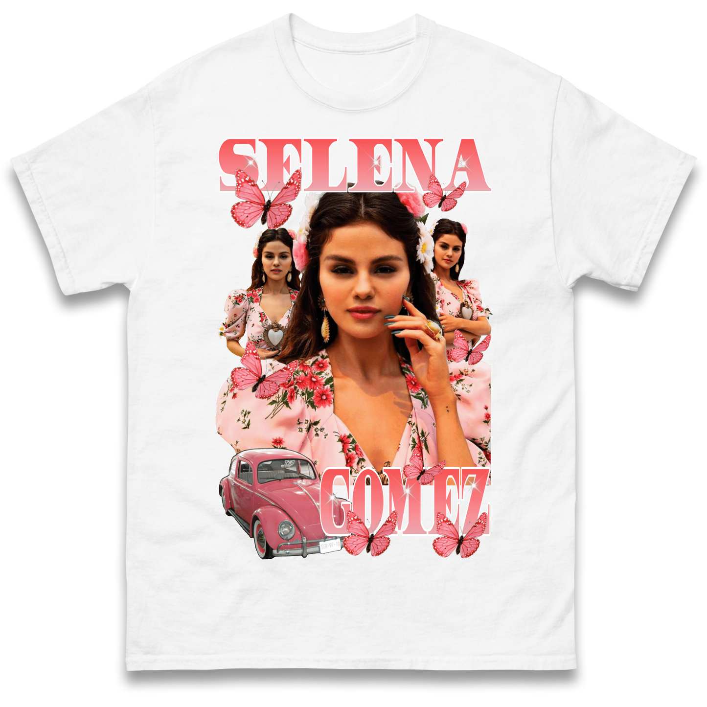 Selena Gomez Pink T Shirt