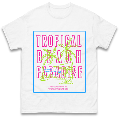 Tropical Beach Paradise T Shirt