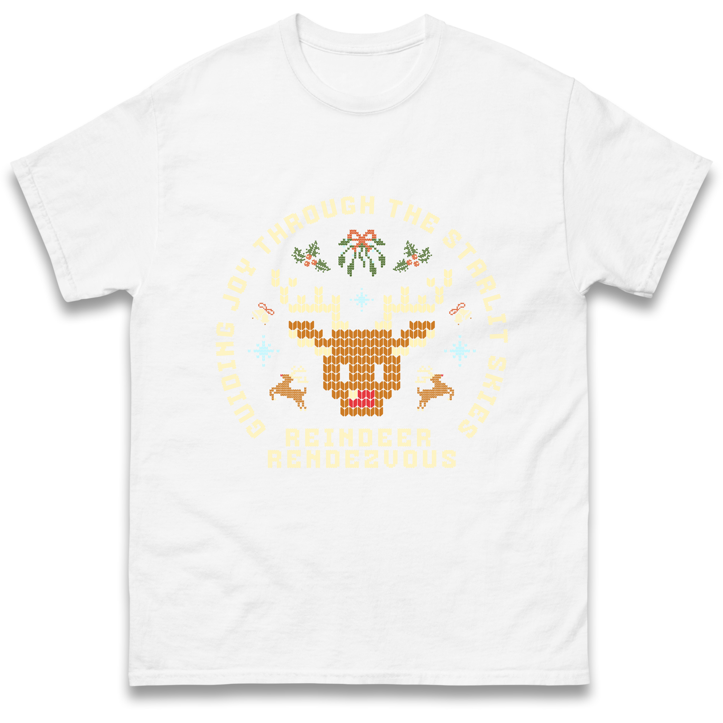 Reindeer Rendezvous Christmas T Shirt