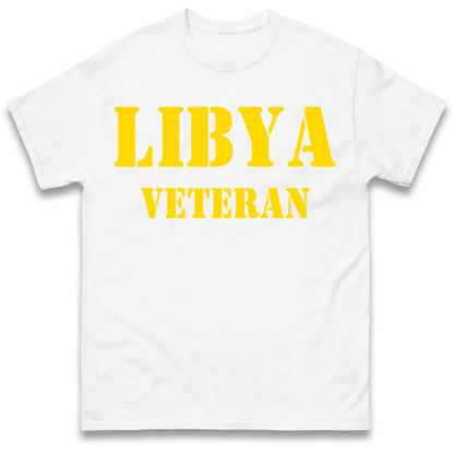 Libya Veteran T Shirt