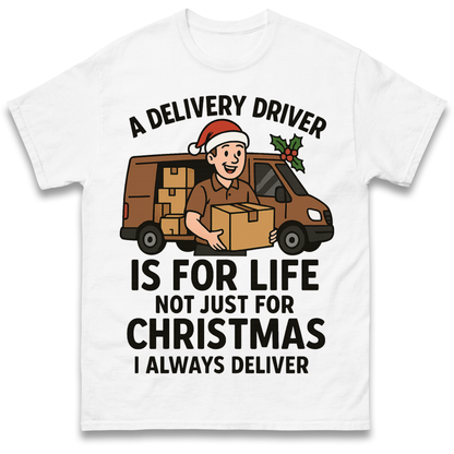 Delivery Driver Christmas T Shirt