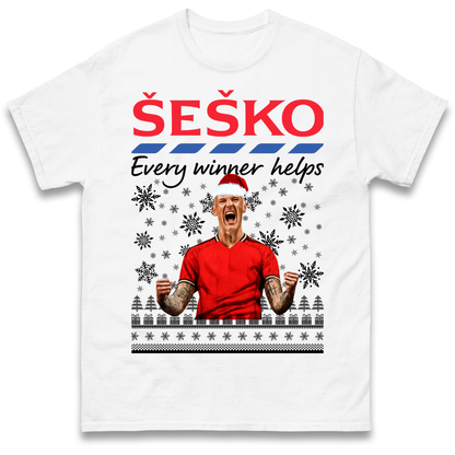 Benjamin Sesko Christmas T Shirt