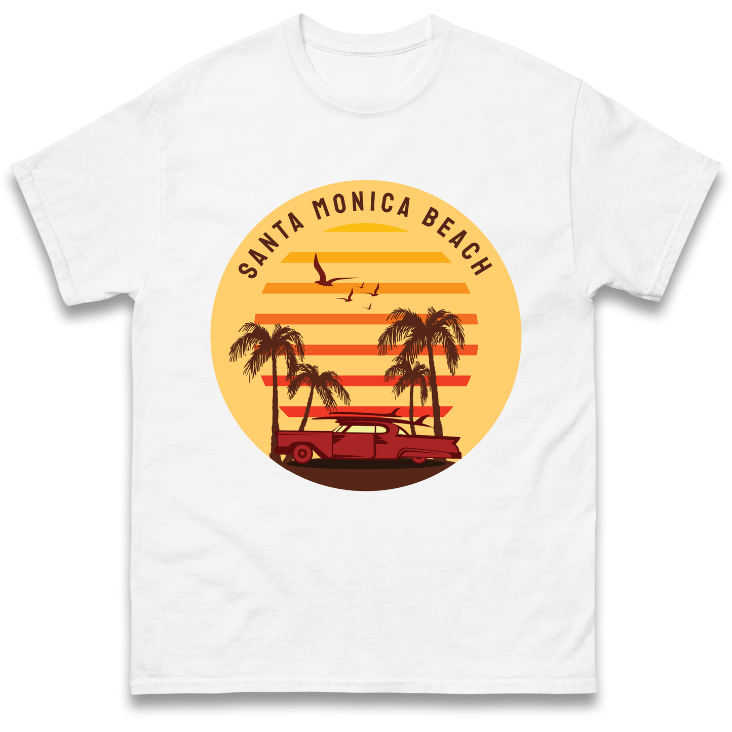 Santa Monica Beach T Shirt