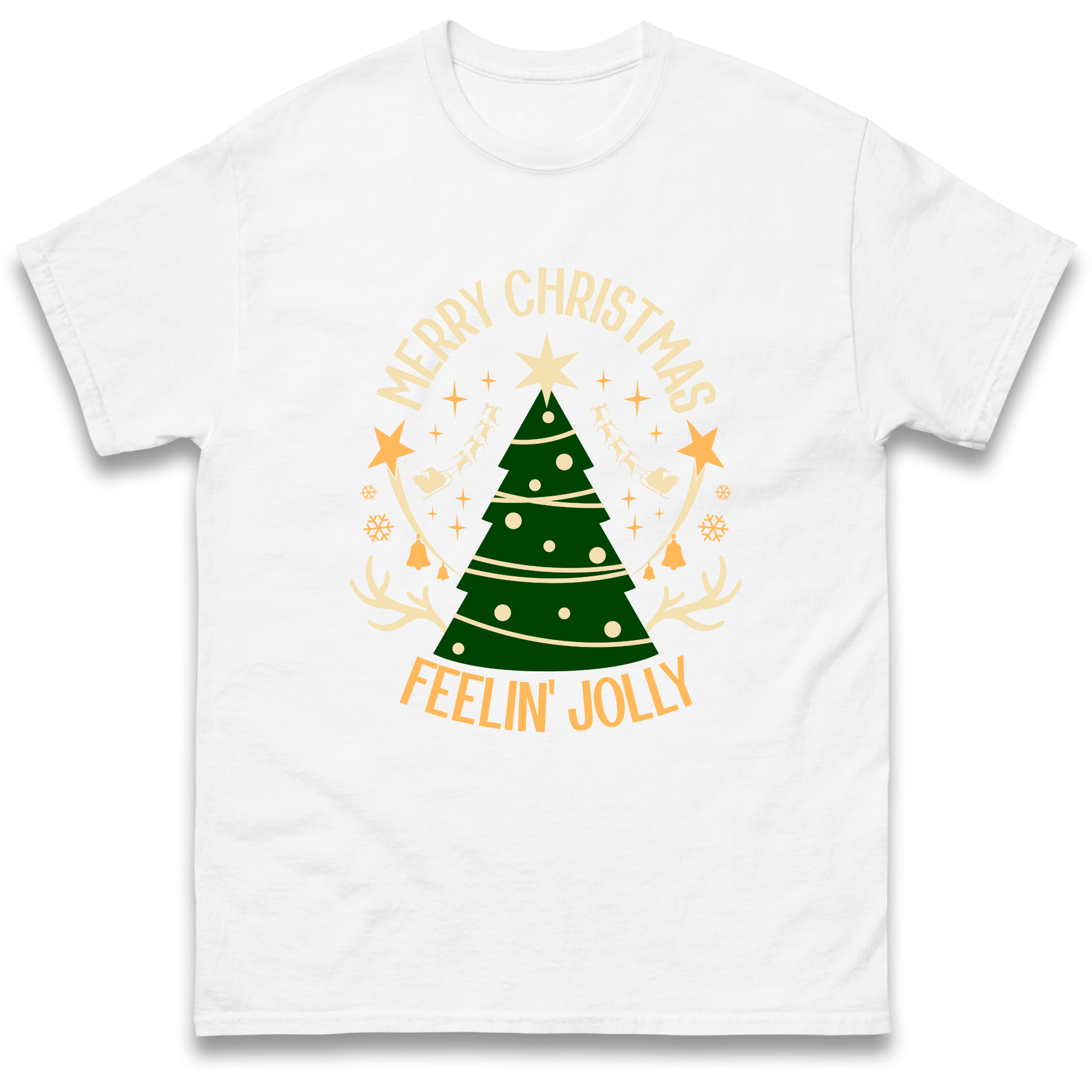 Merry Christmas Feeling Jolly Christmas T Shirt