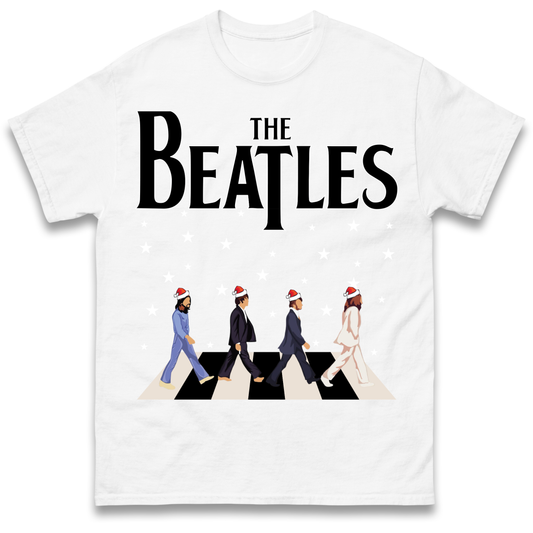 The Beatles Abbey Road Christmas T Shirt