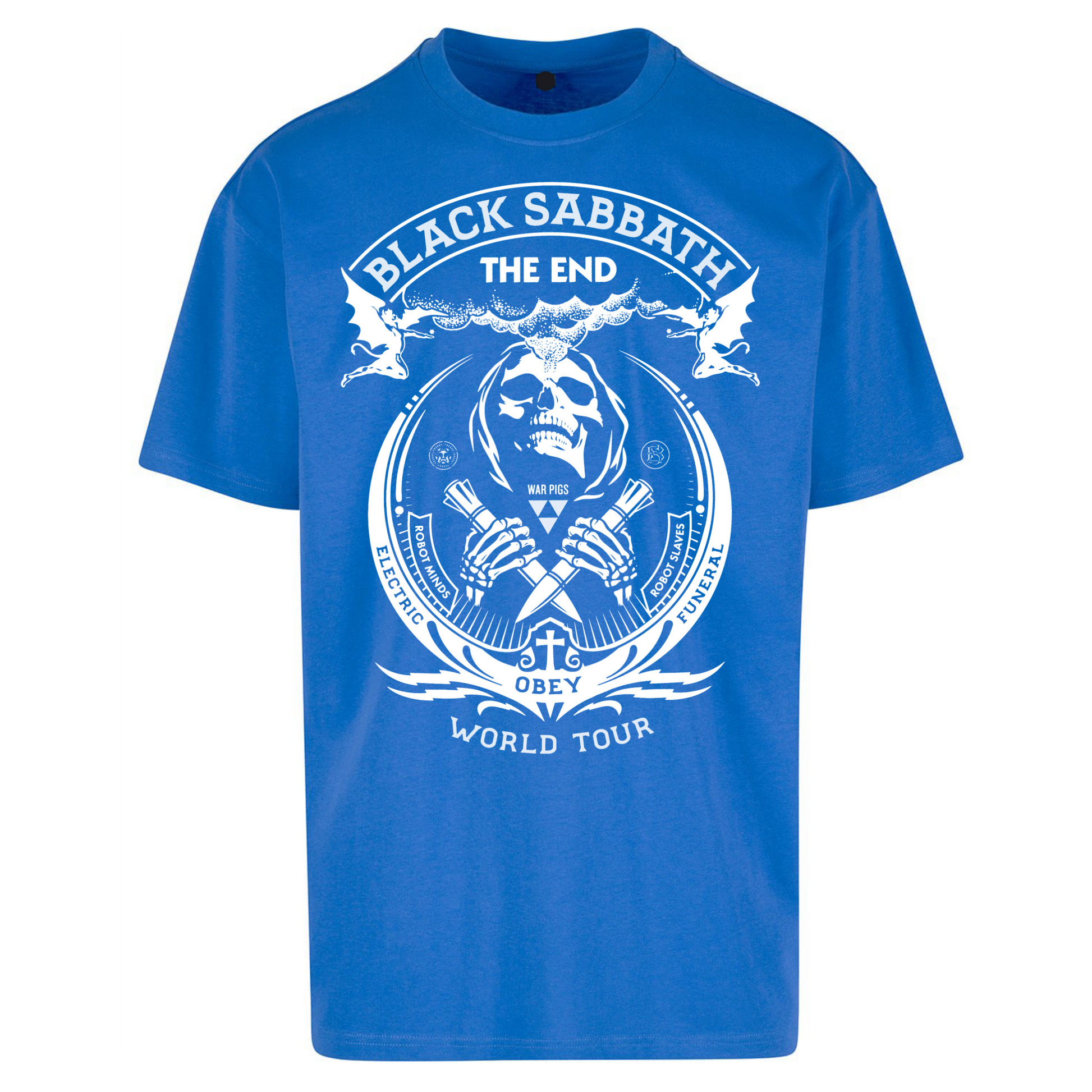 Black Sabbath The End World Tour oversized T Shirt