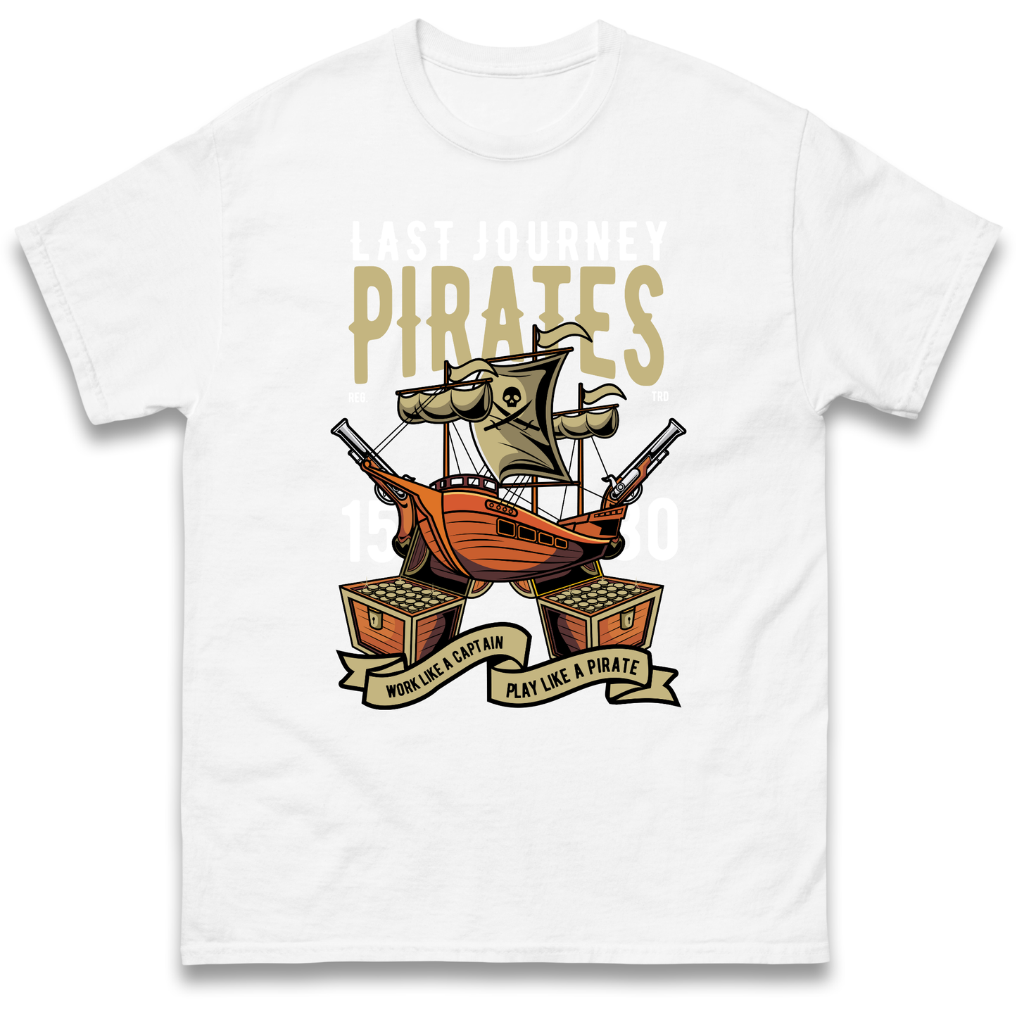 Last Journey Pirates T Shirt