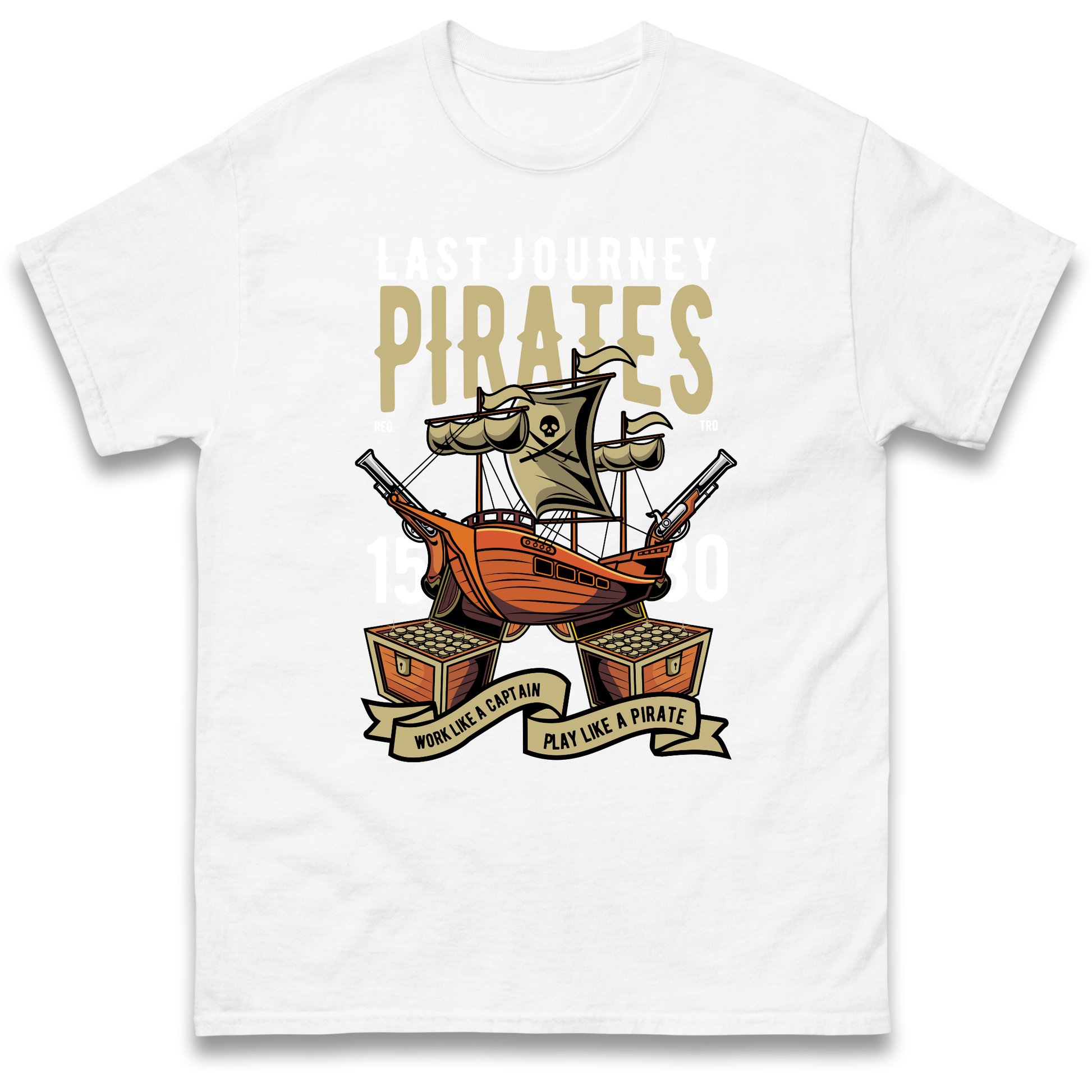 Last Journey Pirates T Shirt