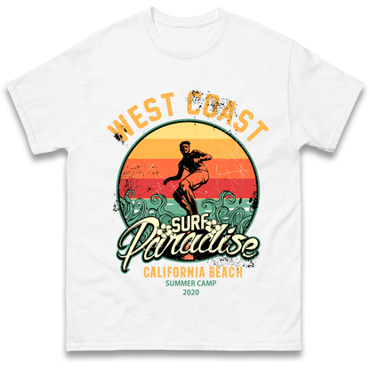 West Coast Surf Paradise T Shirt