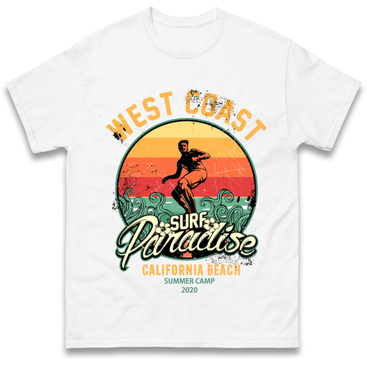 West Coast Surf Paradise T Shirt