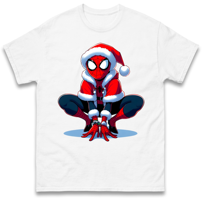 Spiderman Santa T Shirt