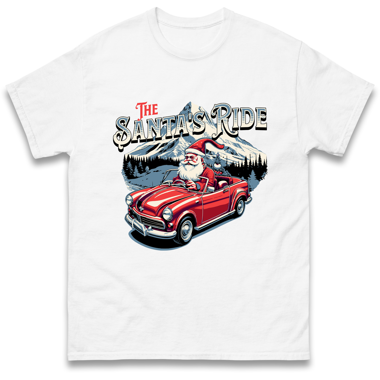 The Santas Ride Christmas T Shirt