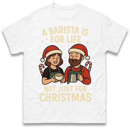 Barista Christmas T Shirt