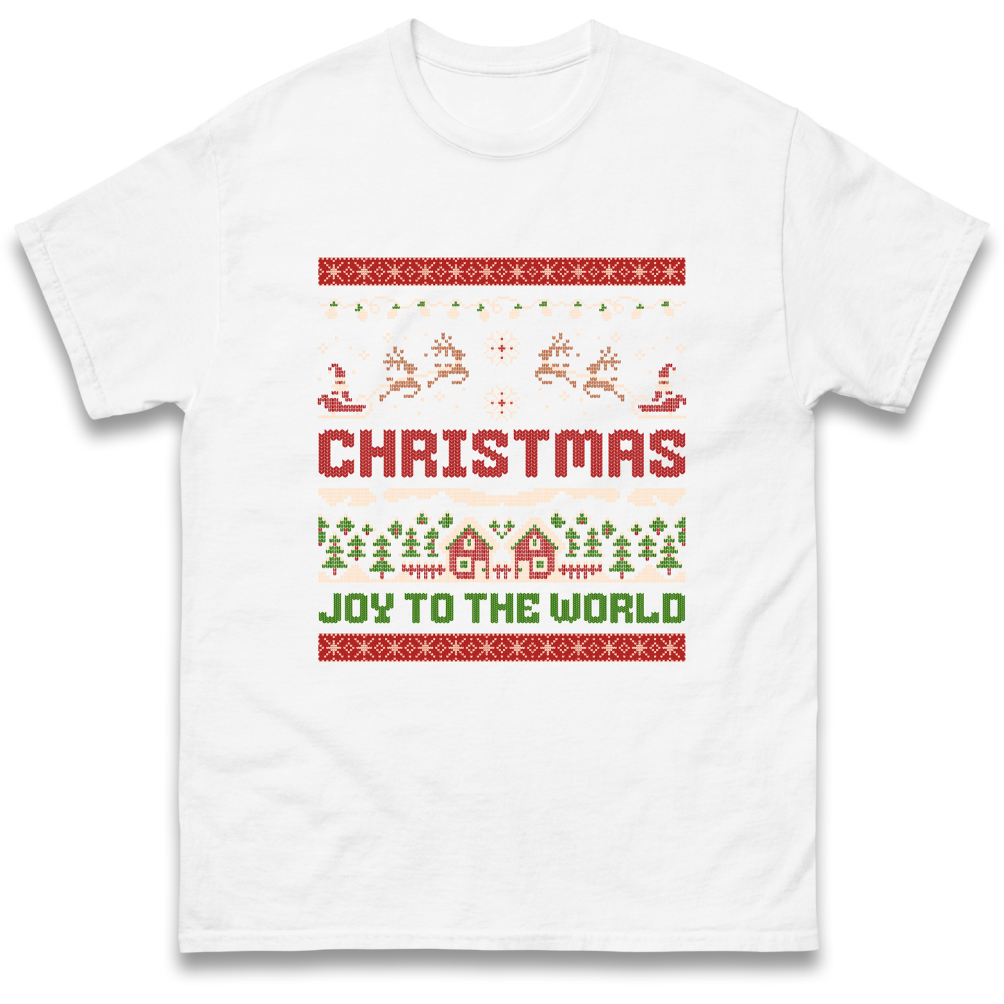 Christmas Joy to the World Christmas T Shirt