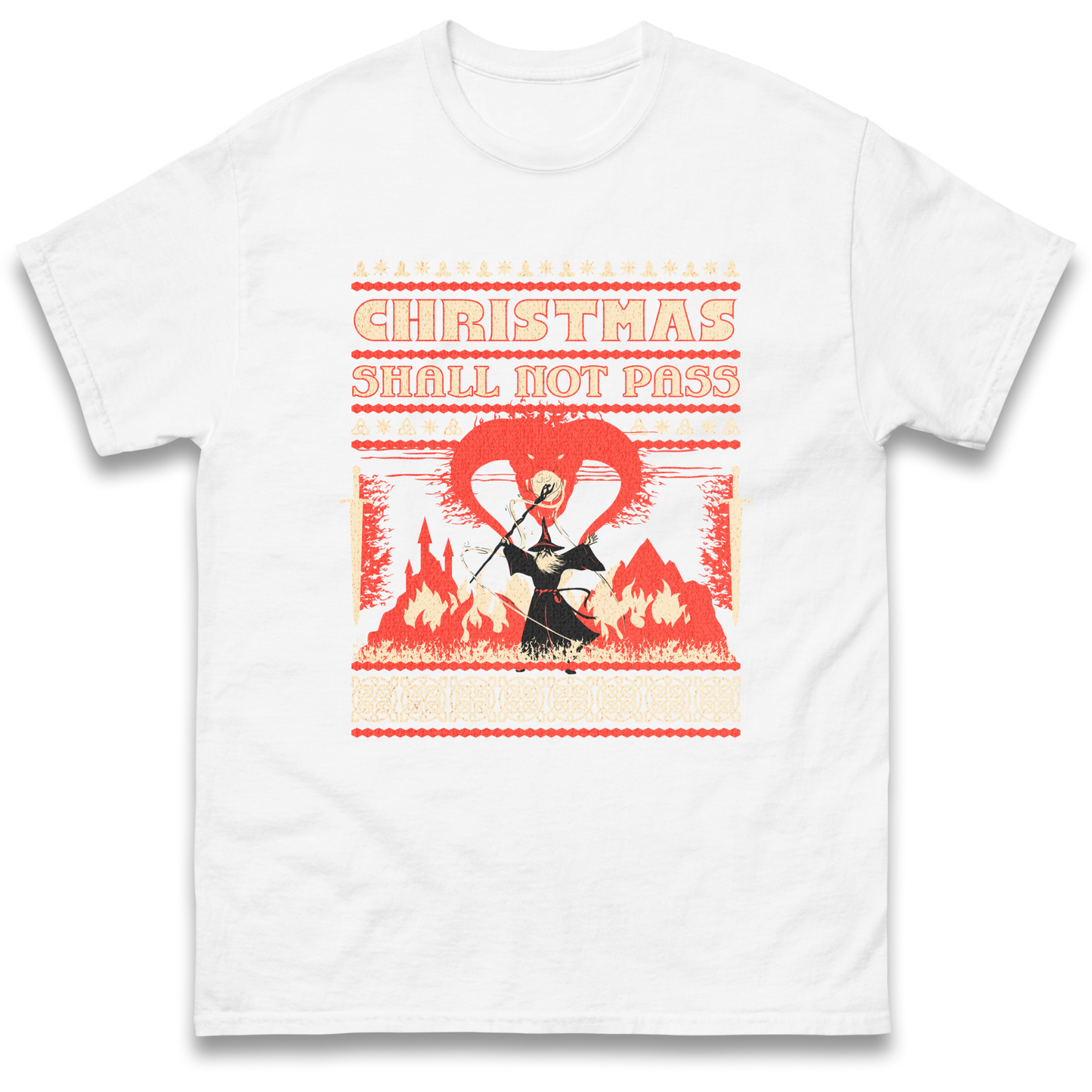 Christmas Shall Not Pass T Shirt