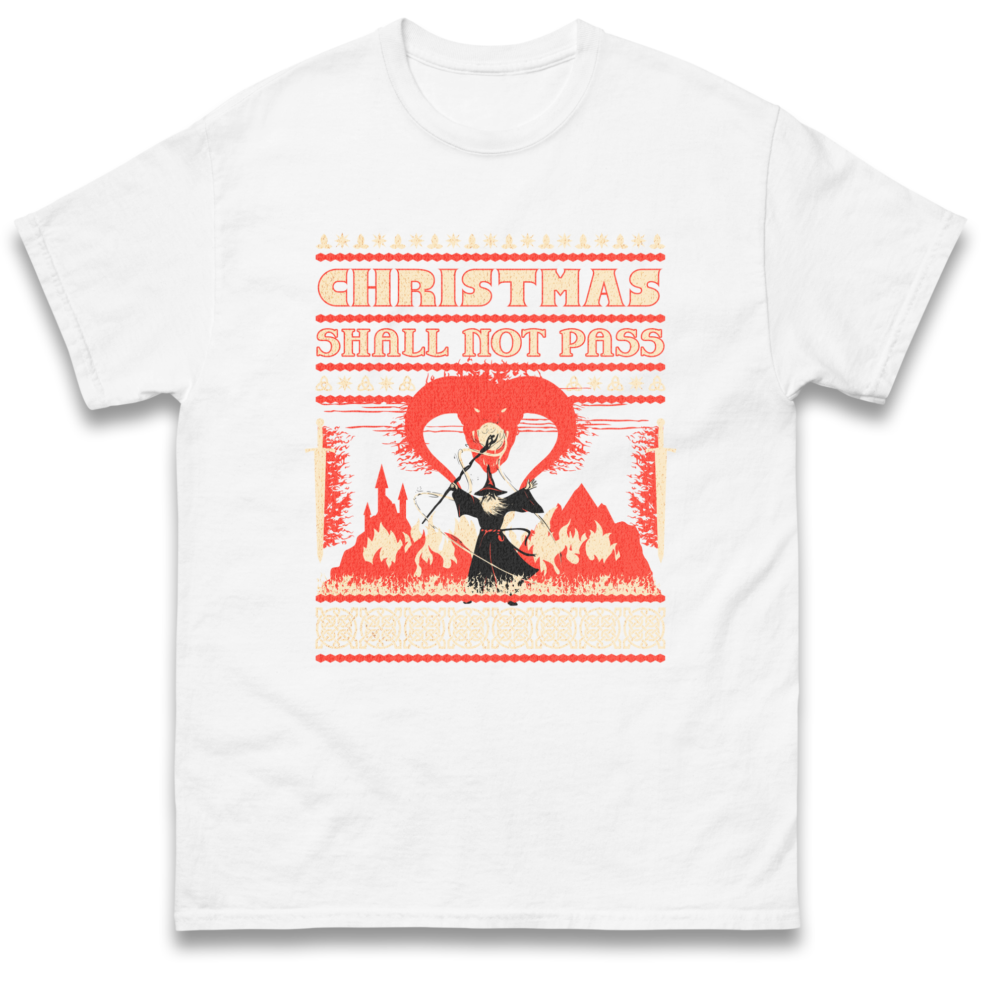 Christmas Shall Not Pass T Shirt