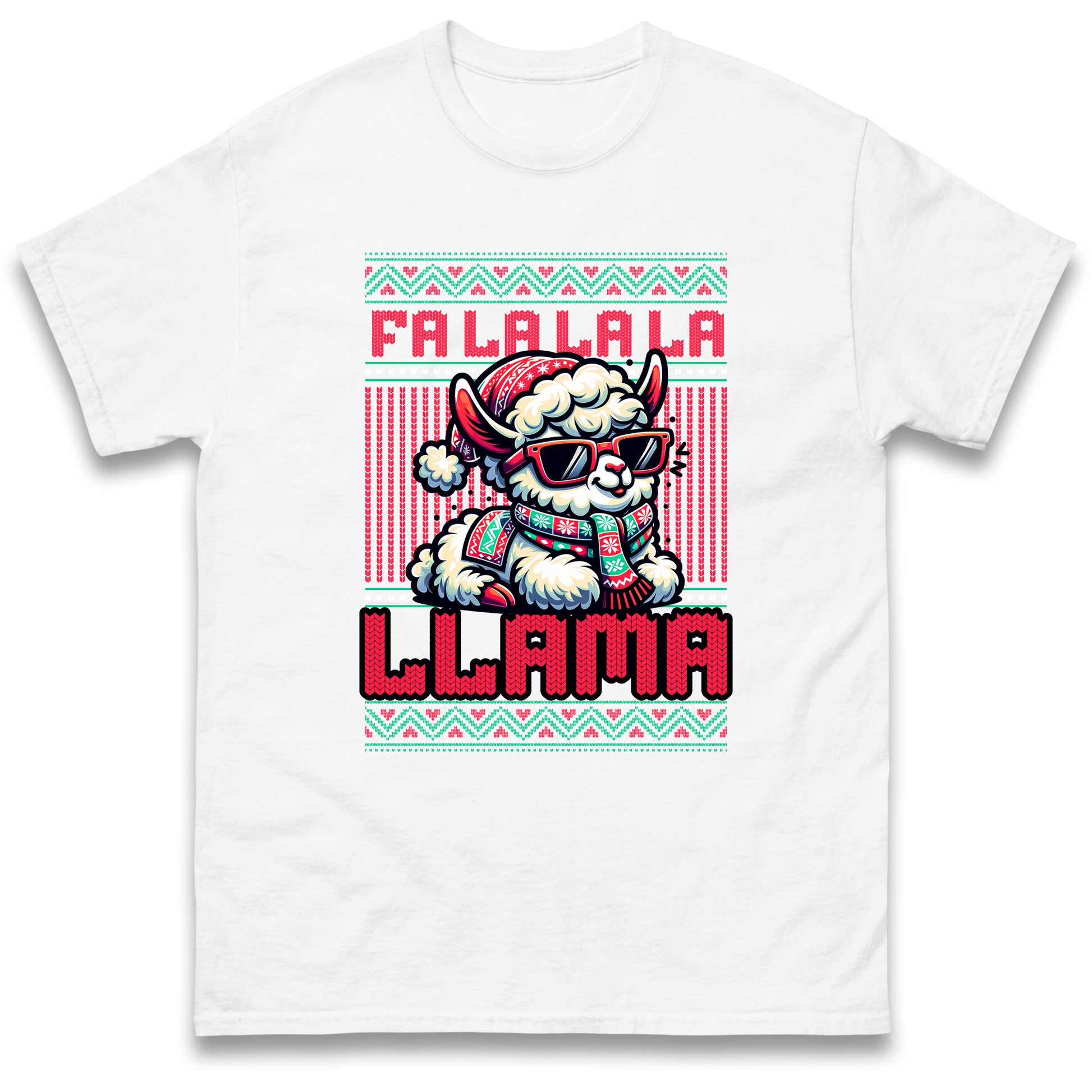 FA LA LA LA LLAMA T Shirt