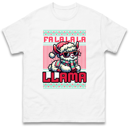 FA LA LA LA LLAMA T Shirt