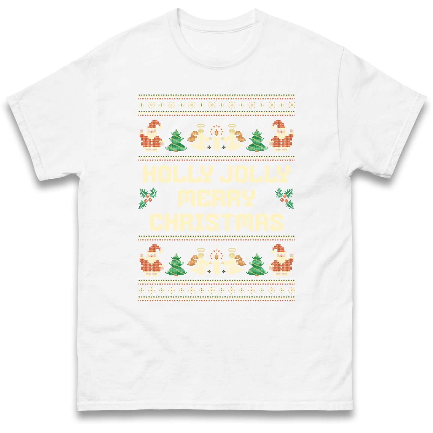 Holly Jolly Merry Christmas T Shirt