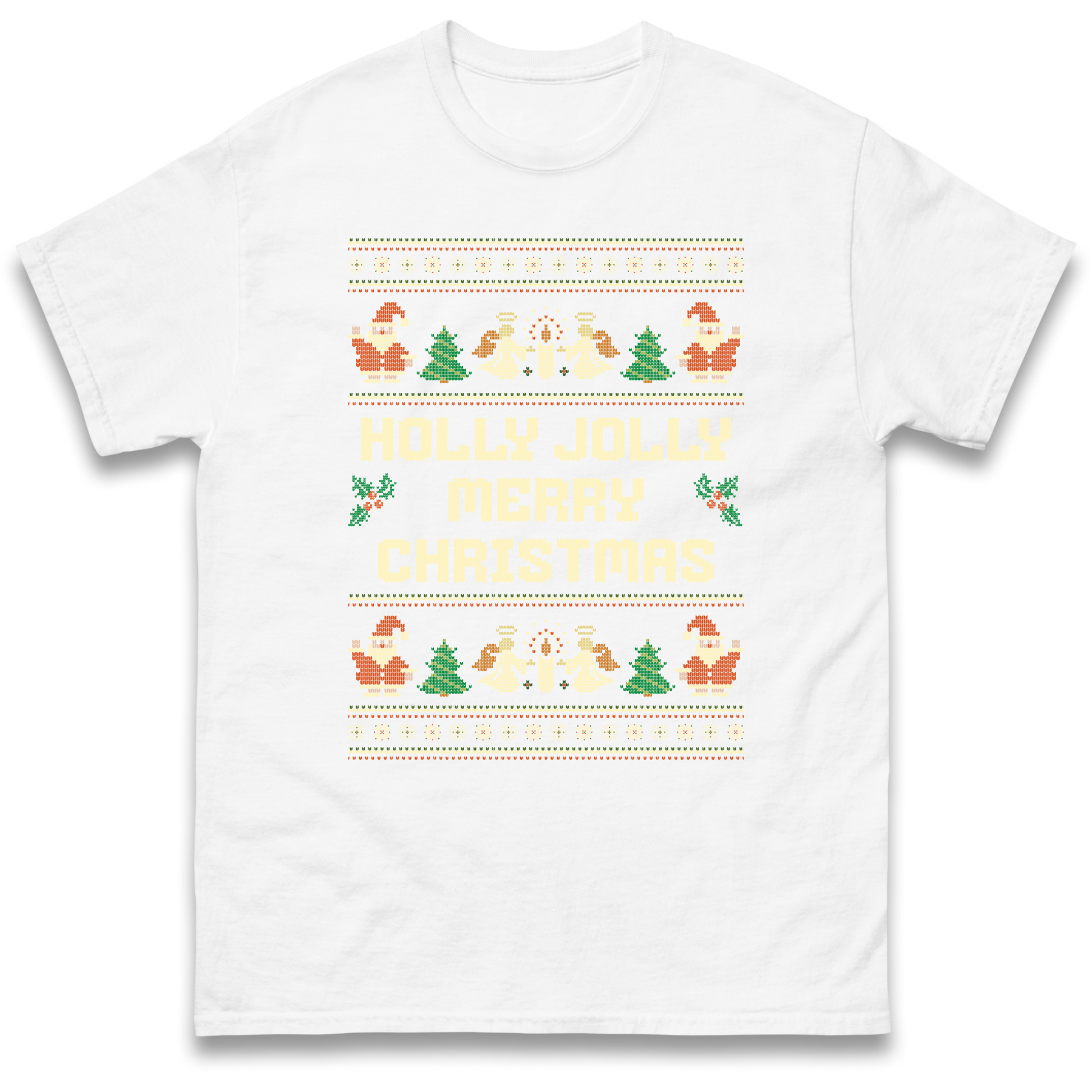 Holly Jolly Merry Christmas T Shirt
