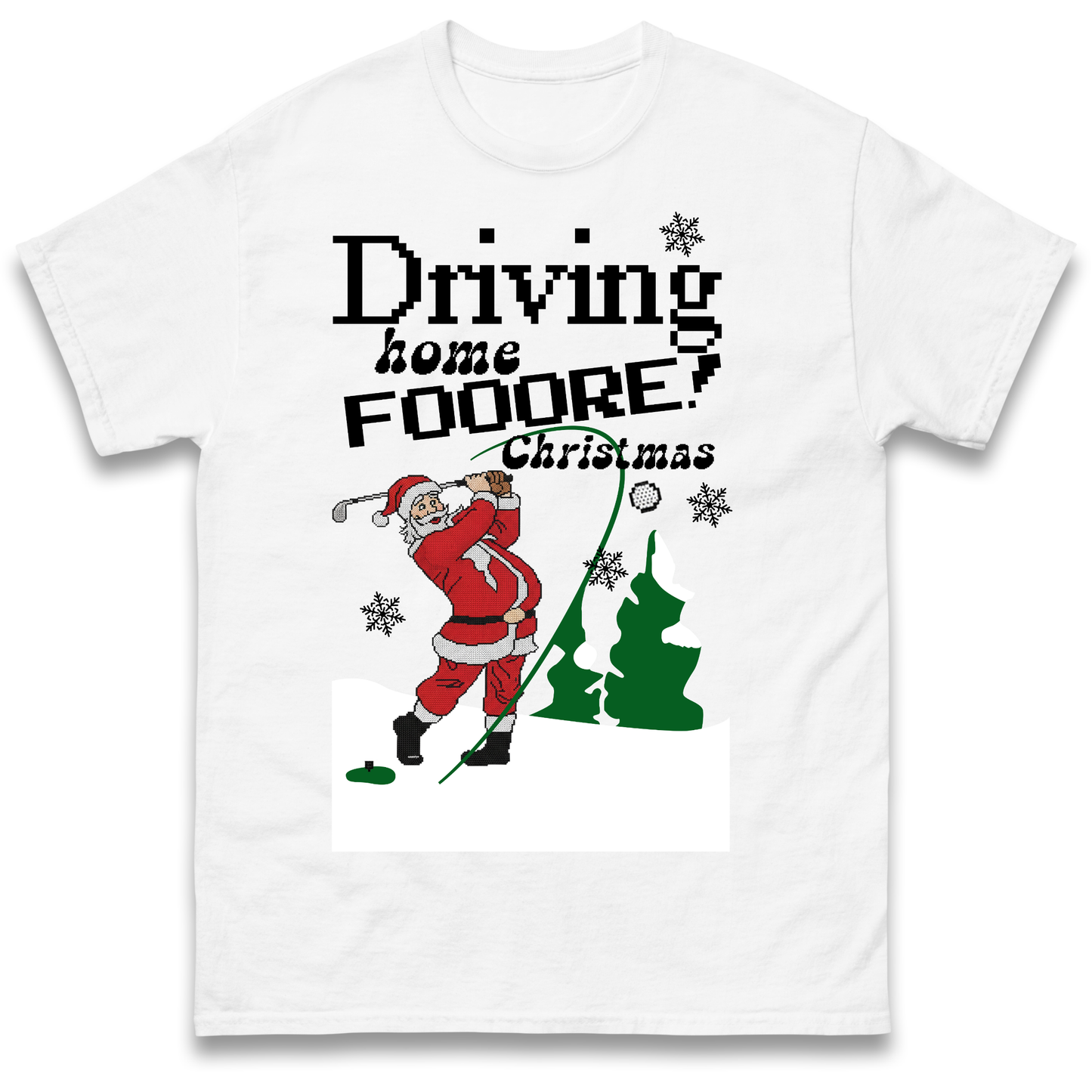 Christmas Golf T Shirt