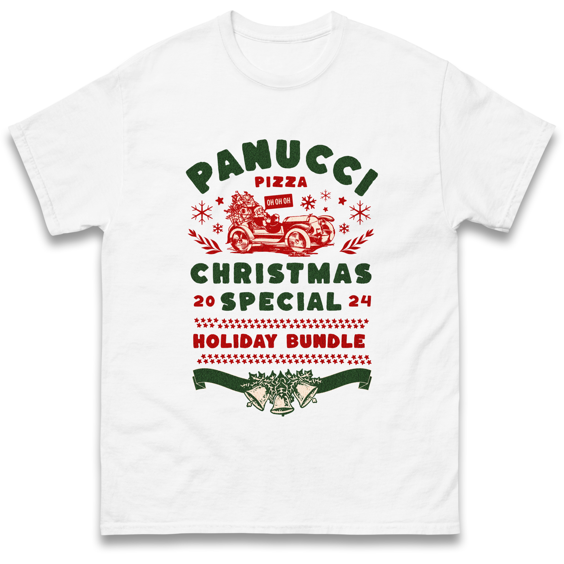 Panucci Pizza Christmas Special Christmas T Shirt