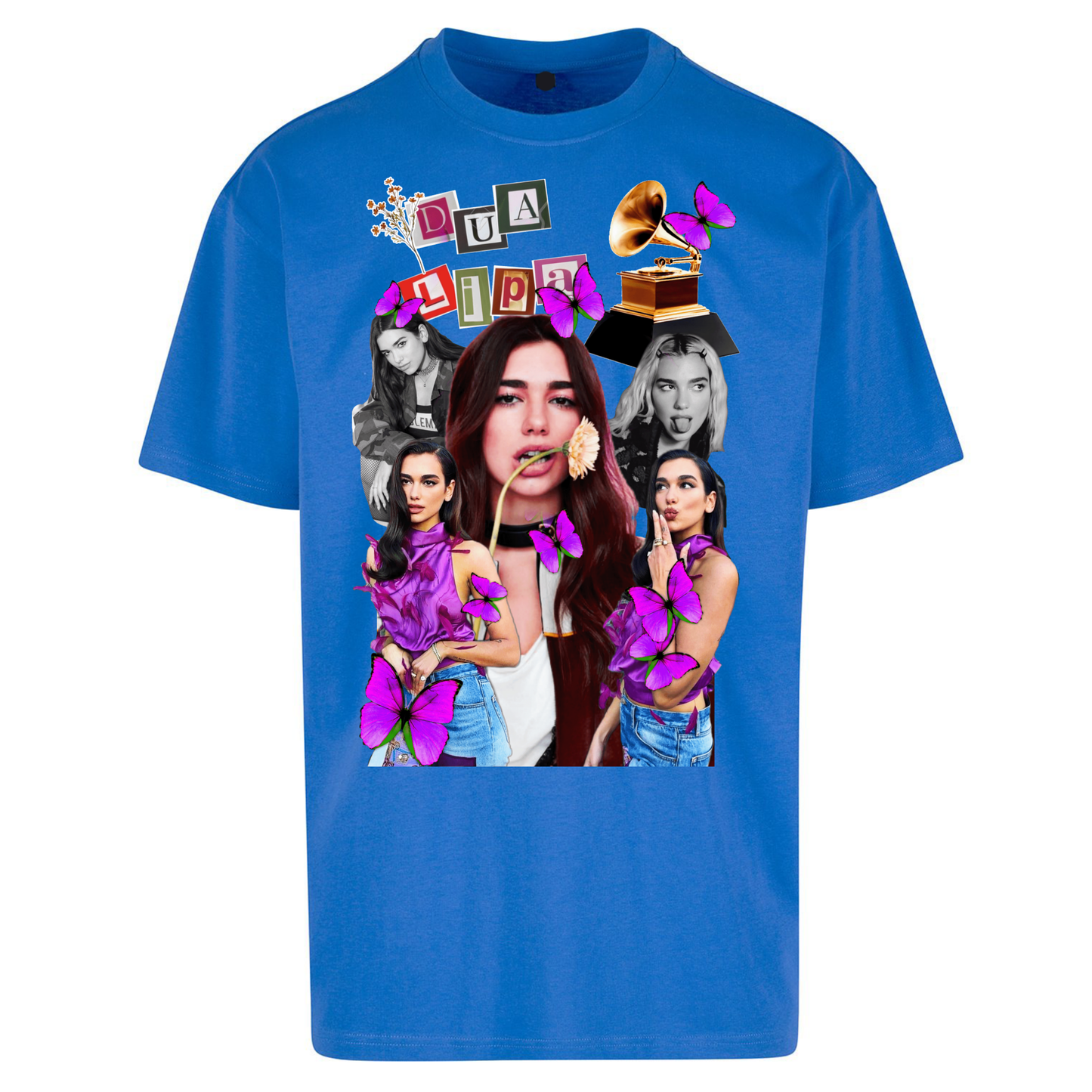 Dua Lipa Butterflies Oversized T Shirt