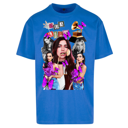 Dua Lipa Butterflies Oversized T Shirt