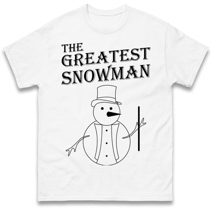 The Greatest Snowman Christmas T Shirt