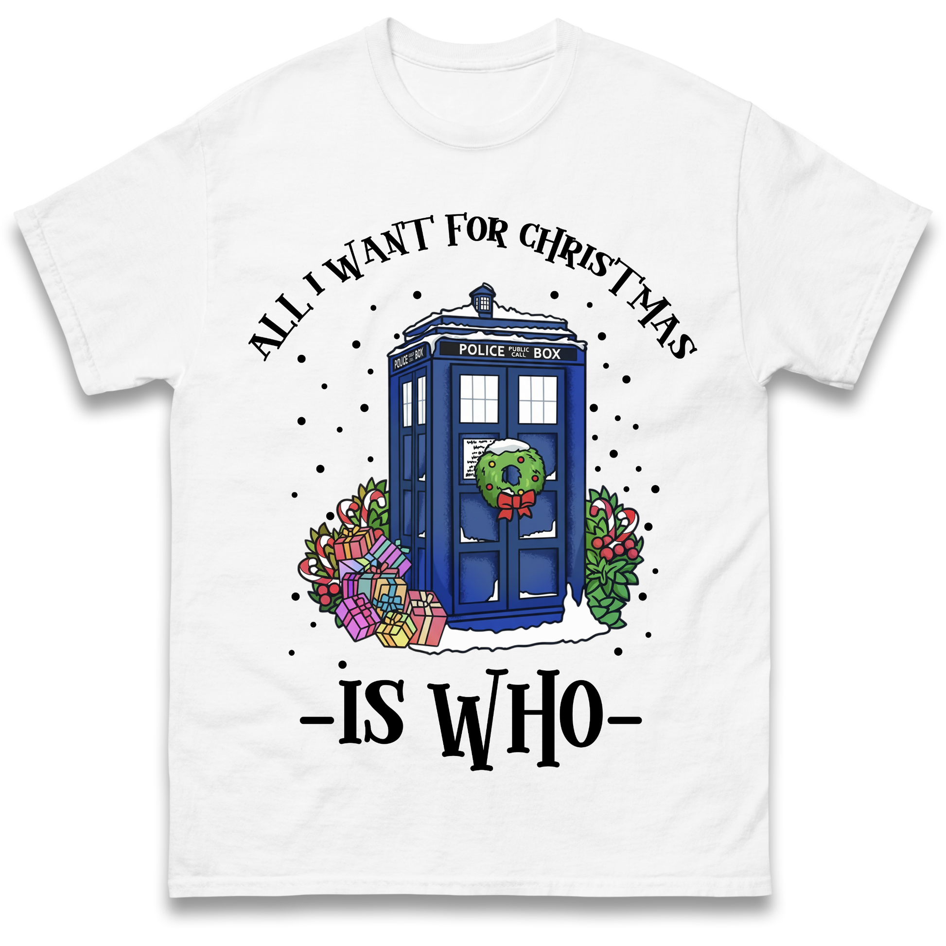 Dr Who Christmas T-Shirt