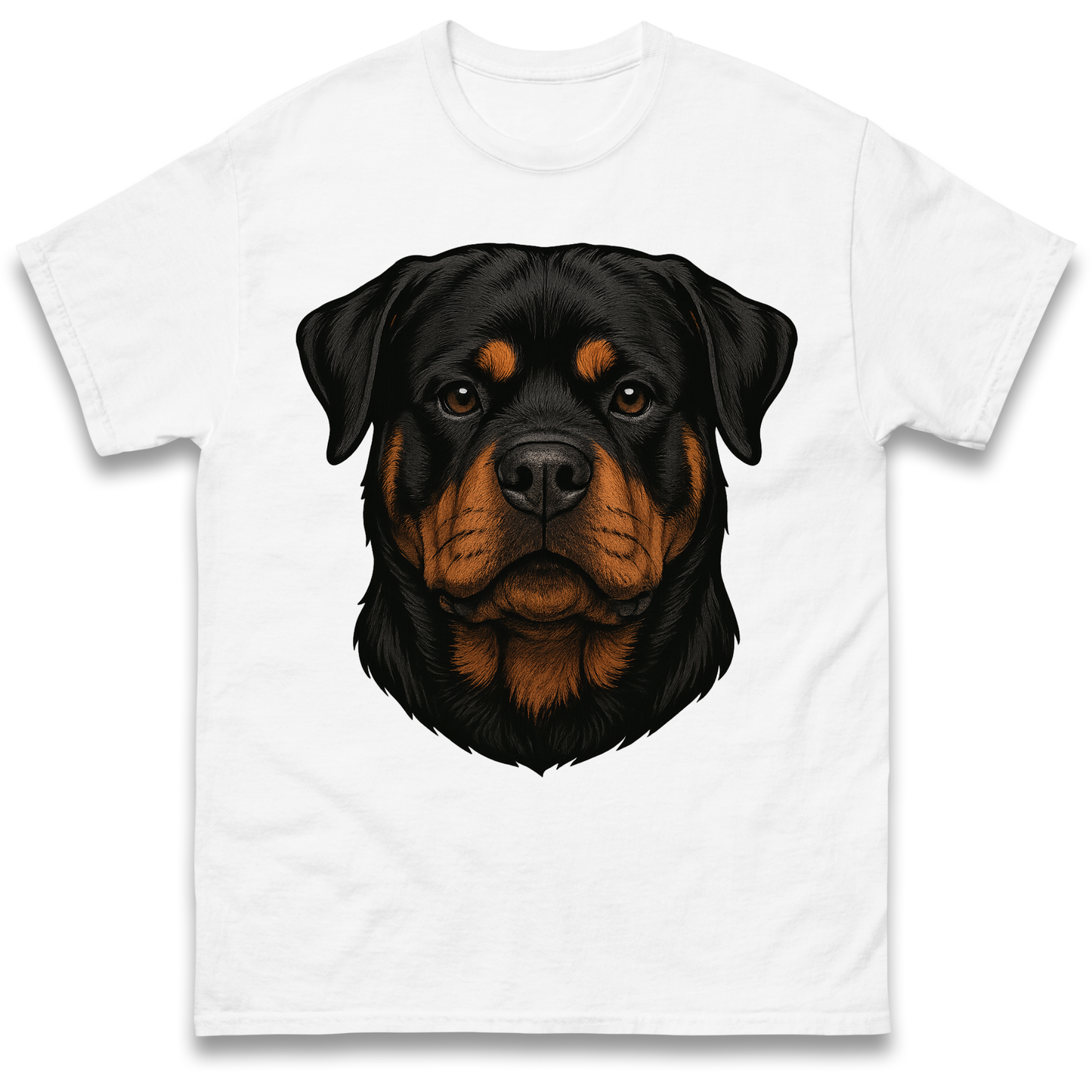 Rottweiler Face T Shirt