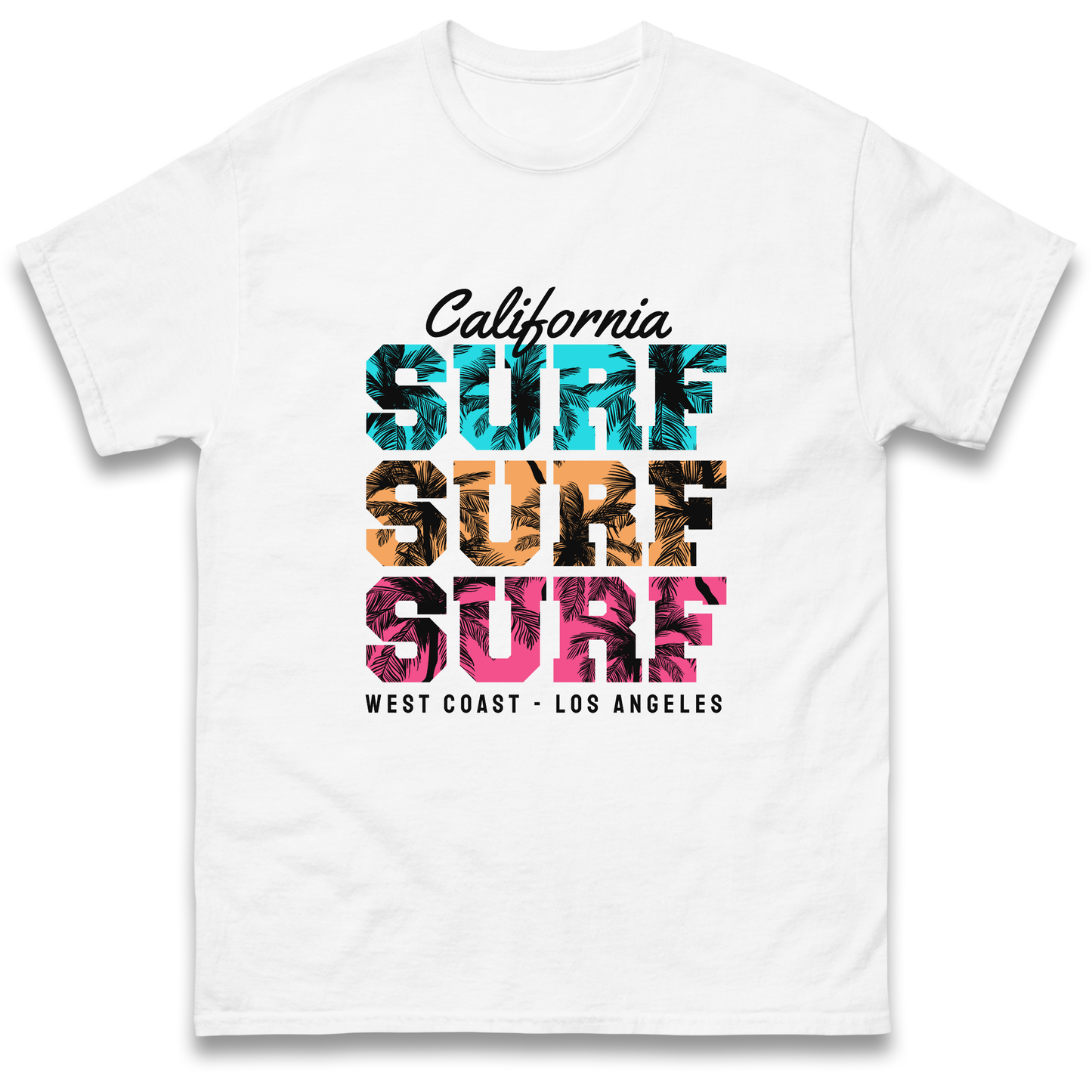 California Surf Surf Surf T Shirt