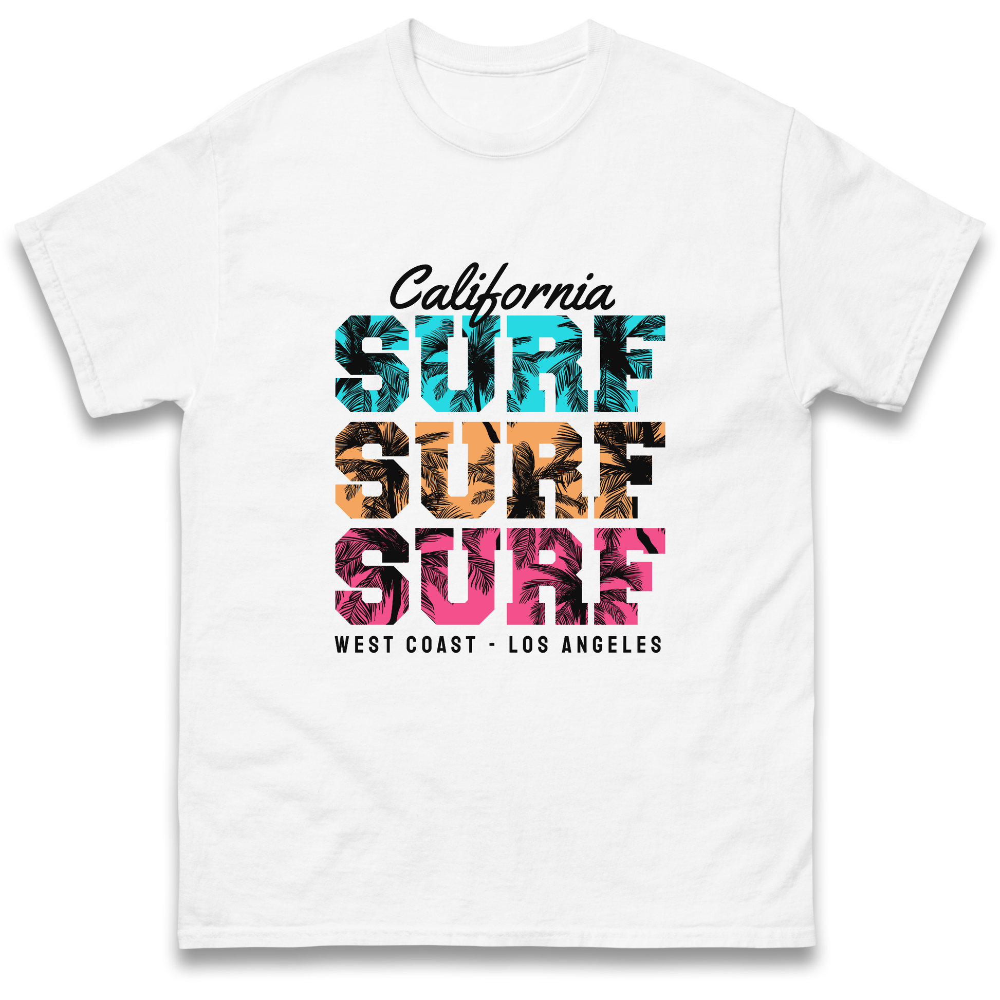 California Surf Surf Surf T Shirt