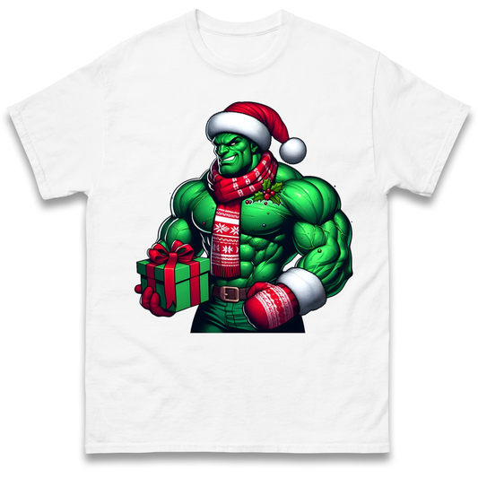 The Hulk Santa T Shirt