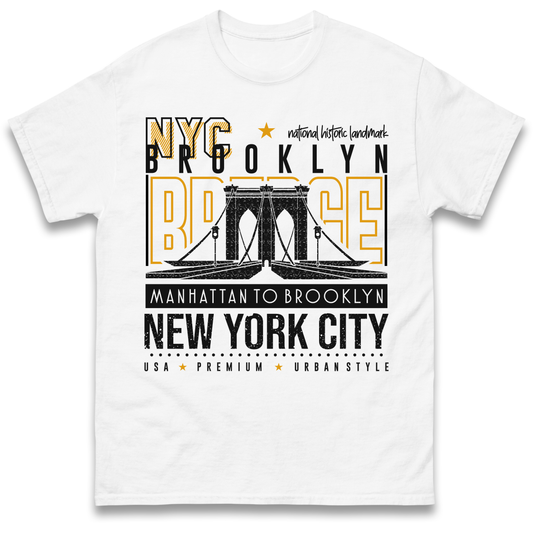 NYC Brooklyn Bridge T Shirt