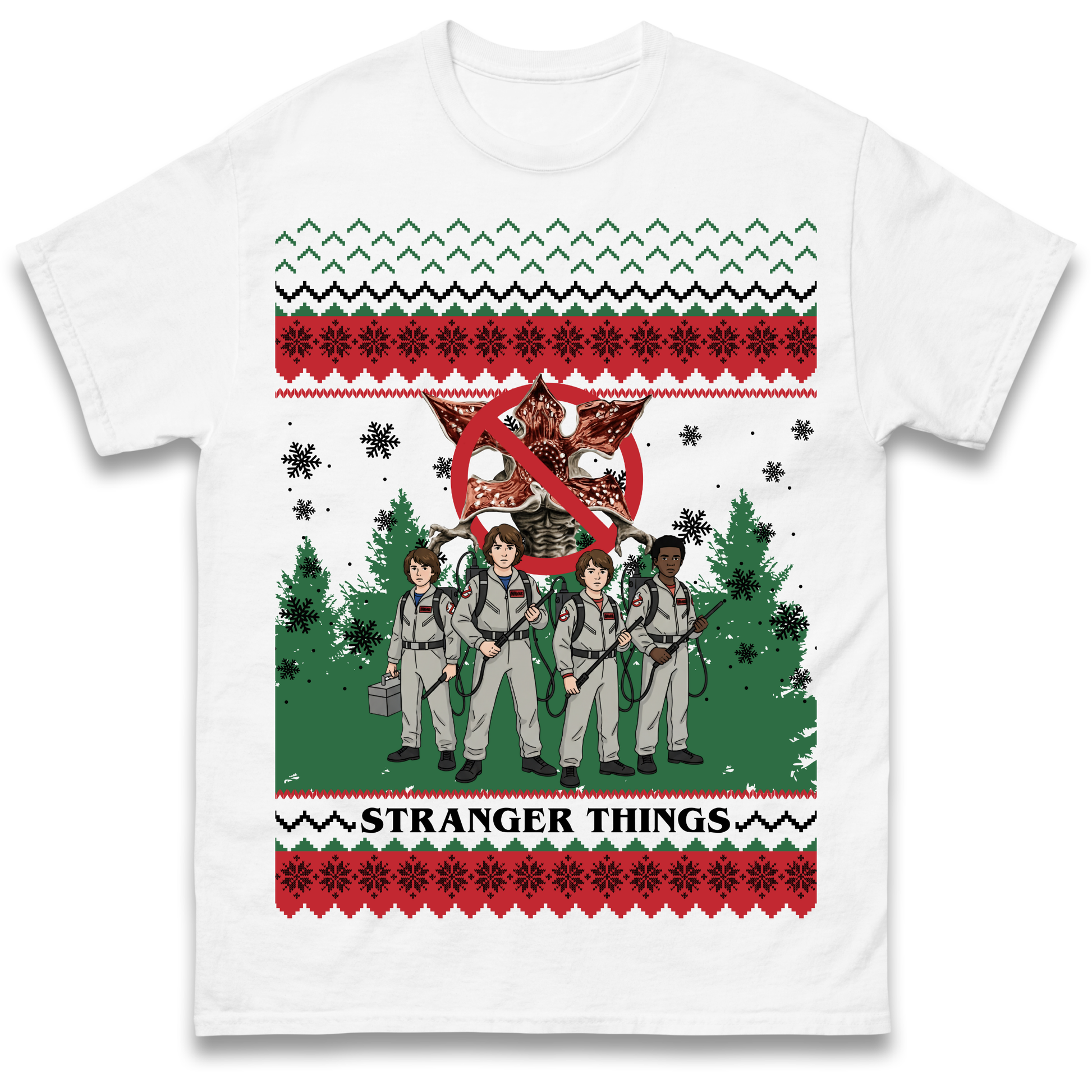 Stranger Things Demogorgon Christmas T Shirt
