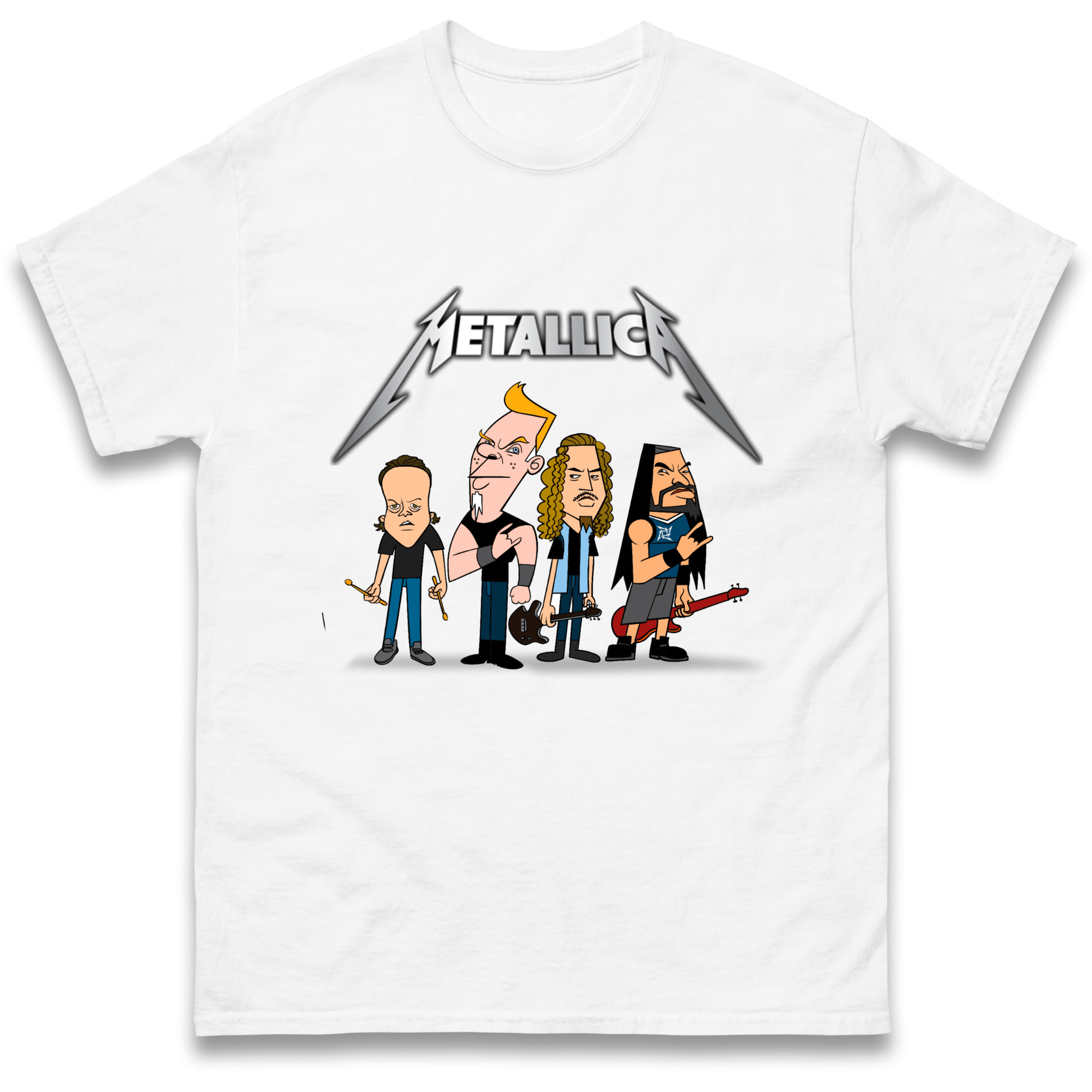 Metallica Cartoon T Shirt