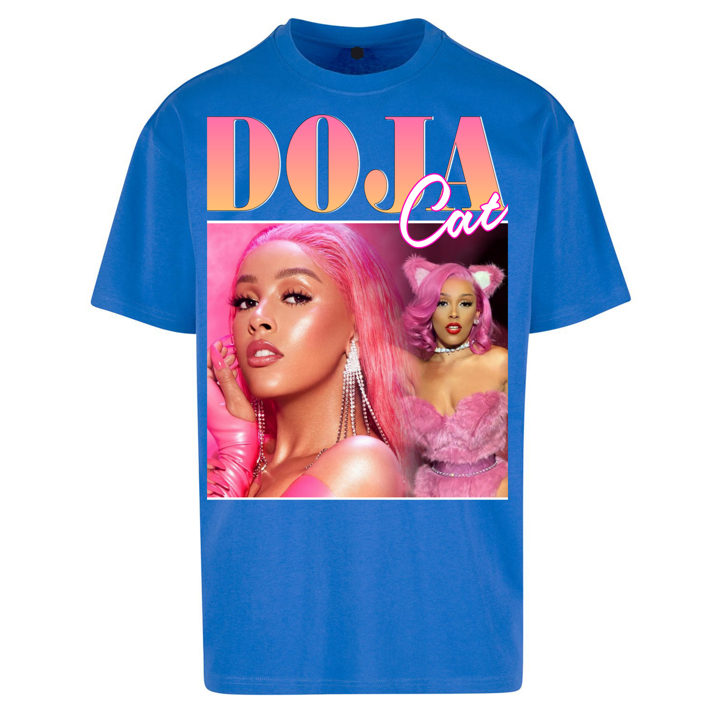 Doja Cat Pink Bootleg Oversized T Shirt