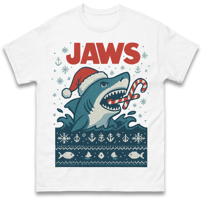 Jaws Christmas T Shirt