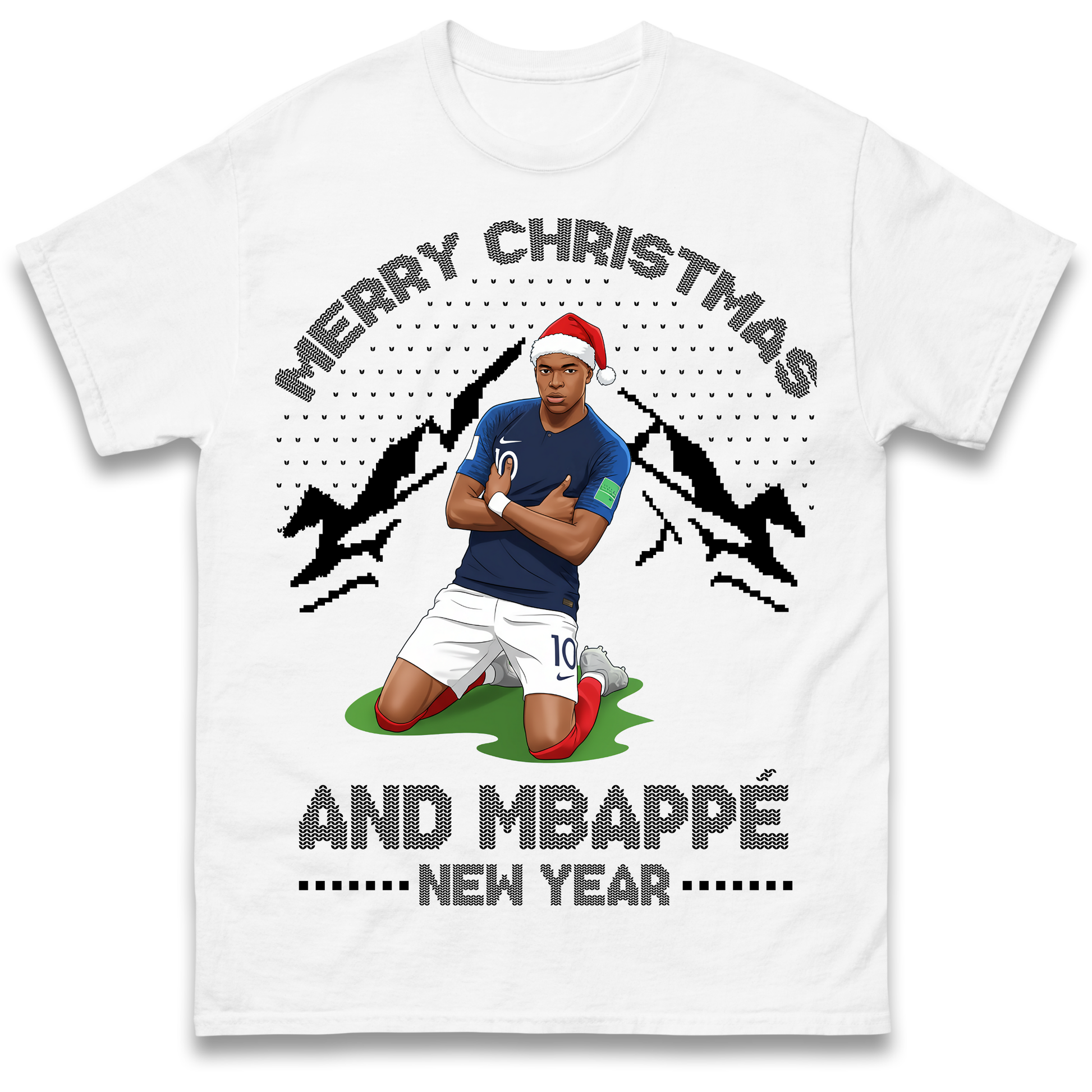 Mbappe Christmas T-Shirt