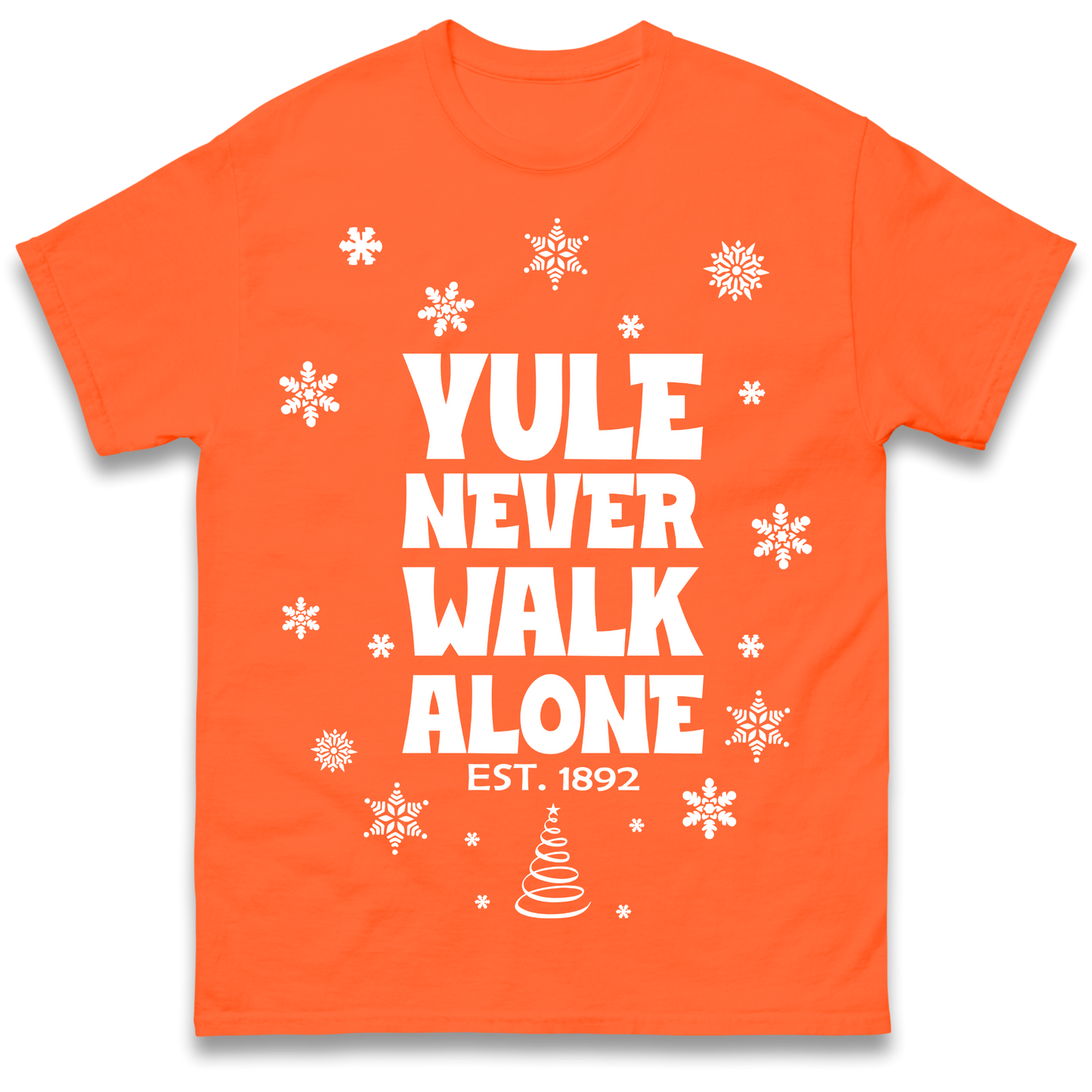Yule Never Walk Alone Liverpool Christmas T Shirt
