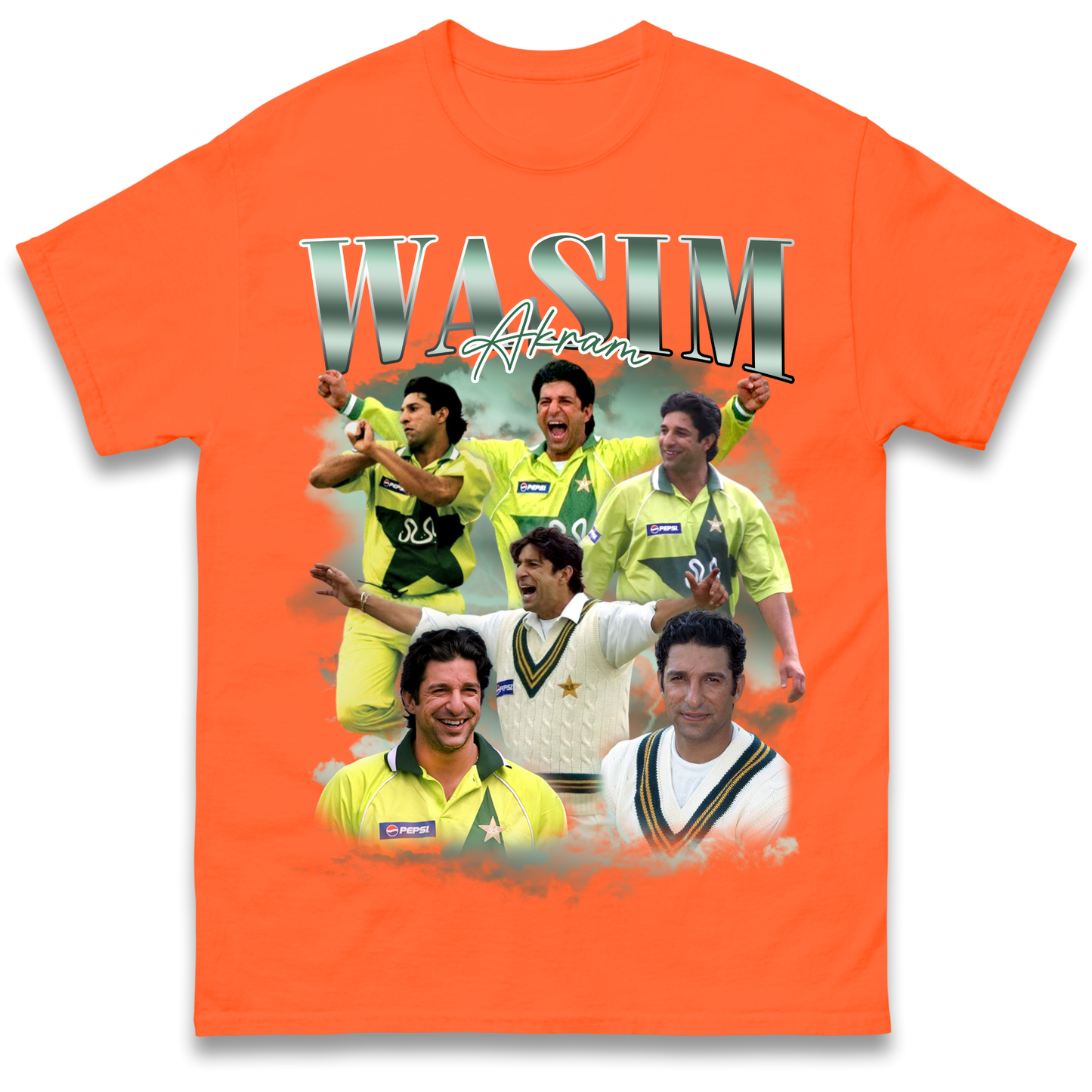 Wasim Akram T Shirt