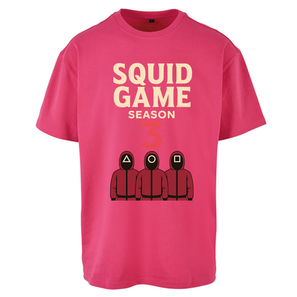 Squid Games Season 3 Oversized T Shirt 