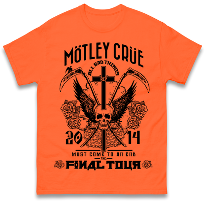 Motley Crue All Bad Things T Shirt